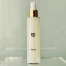 Load image into Gallery viewer, Atelier 880 - Room & Linen Spray Gold Top | Private Label Custom Scents: Neroli / Clear plastic