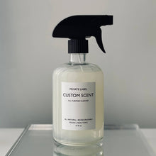 Load image into Gallery viewer, Atelier 880 - All Purpose Cleaner | Glass | Private Label Custom Scent: Neroli / 15 oz clear glass bottle