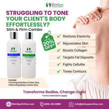 Load image into Gallery viewer, SlimSpa The Body Care Specialists - Firm &amp; Slim Combo 8 oz.
