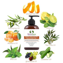 Load image into Gallery viewer, SlimSpa The Body Care Specialists - Anti-Cellulite Massage Oil 8oz
