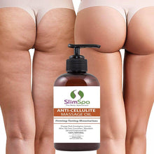 Load image into Gallery viewer, SlimSpa The Body Care Specialists - Anti-Cellulite Massage Oil 8oz

