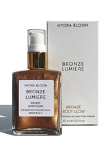 Load image into Gallery viewer, Lucy B's + HYDRA BLOOM - Hydra Bloom Bronze Lumiere Shimmer Oil Body Glow-60ml
