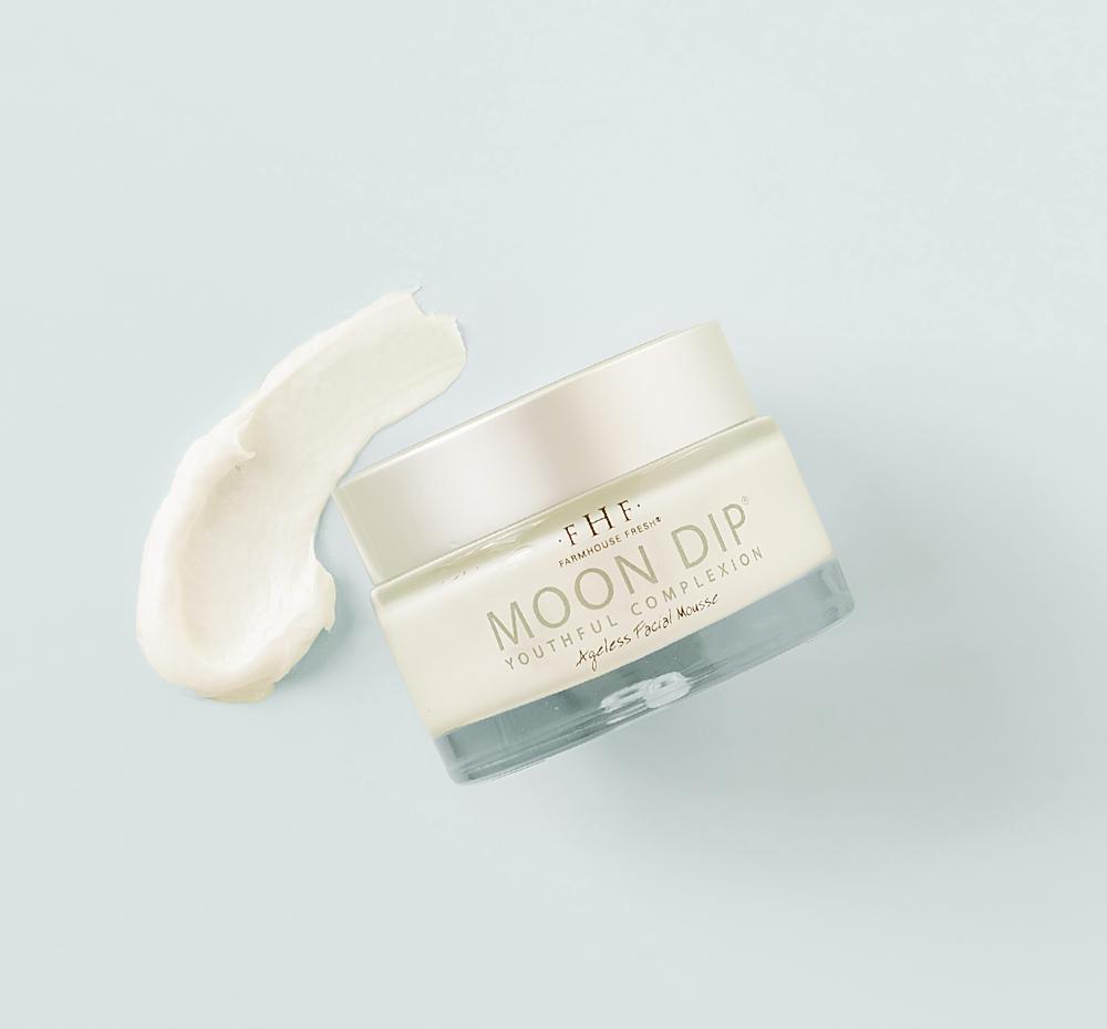Organic Skin Care | Moon Dip® Youthful Complexion Ageless Facial Mousse with Peptides + Retinol| Farmhouse Fresh